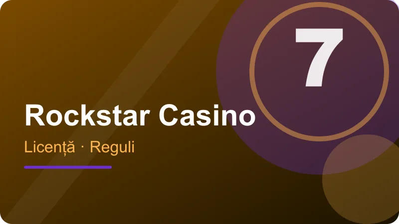 Rockstar Casino – Reîncărcări, cashback și trepte VIP Reîncărcări, cashback și trepte VIP – ilustrație pentru secțiunea Rockstar Casino